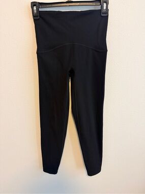 SPANX Booty Boost Active 7/8 High-Waist Leggings - Black